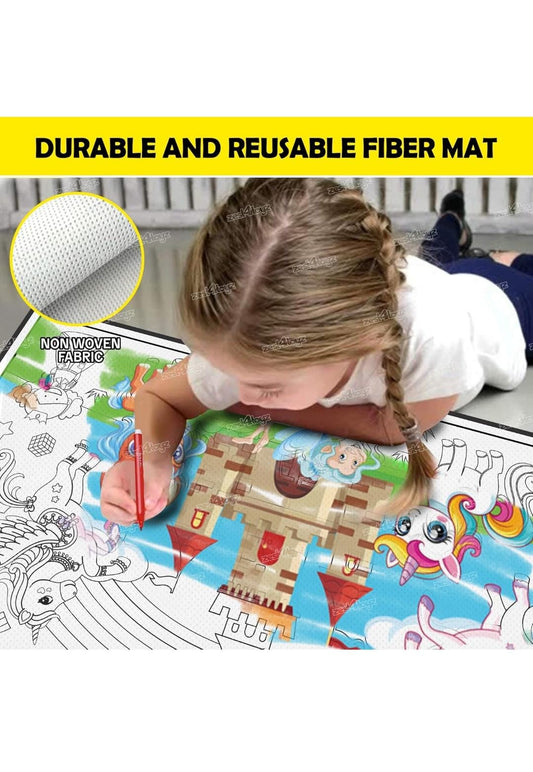 Golden Colouring Mat