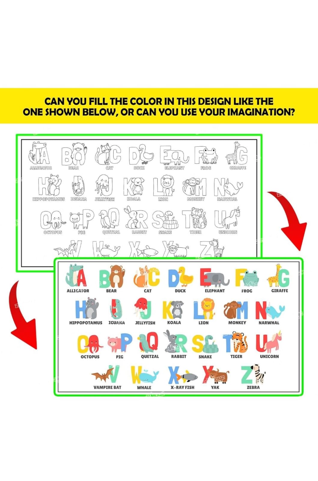 Golden Colouring Mat