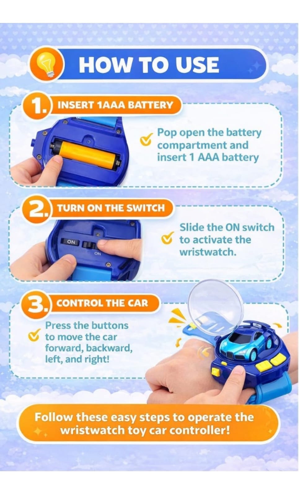 Watch RC Car