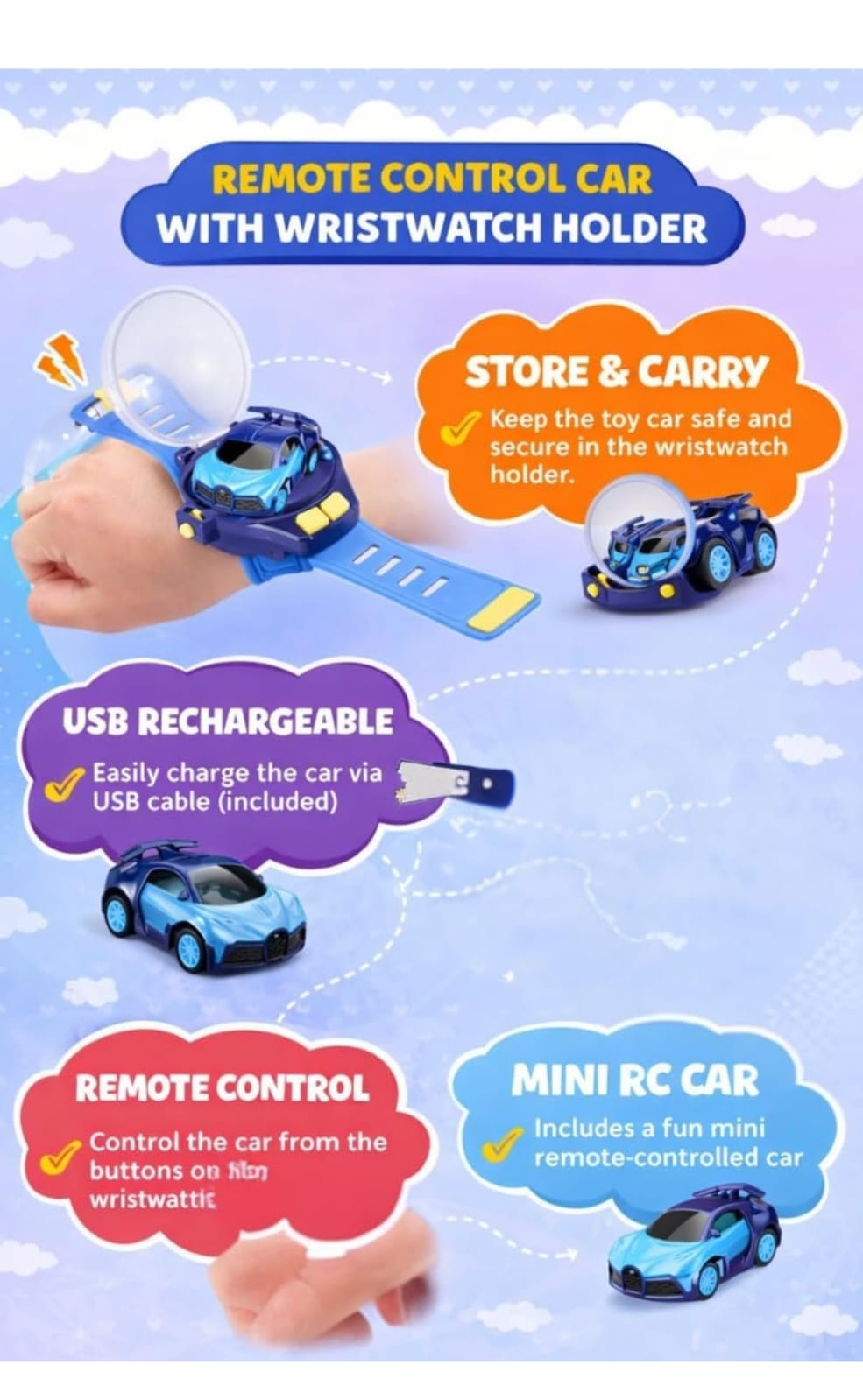 Watch RC Car