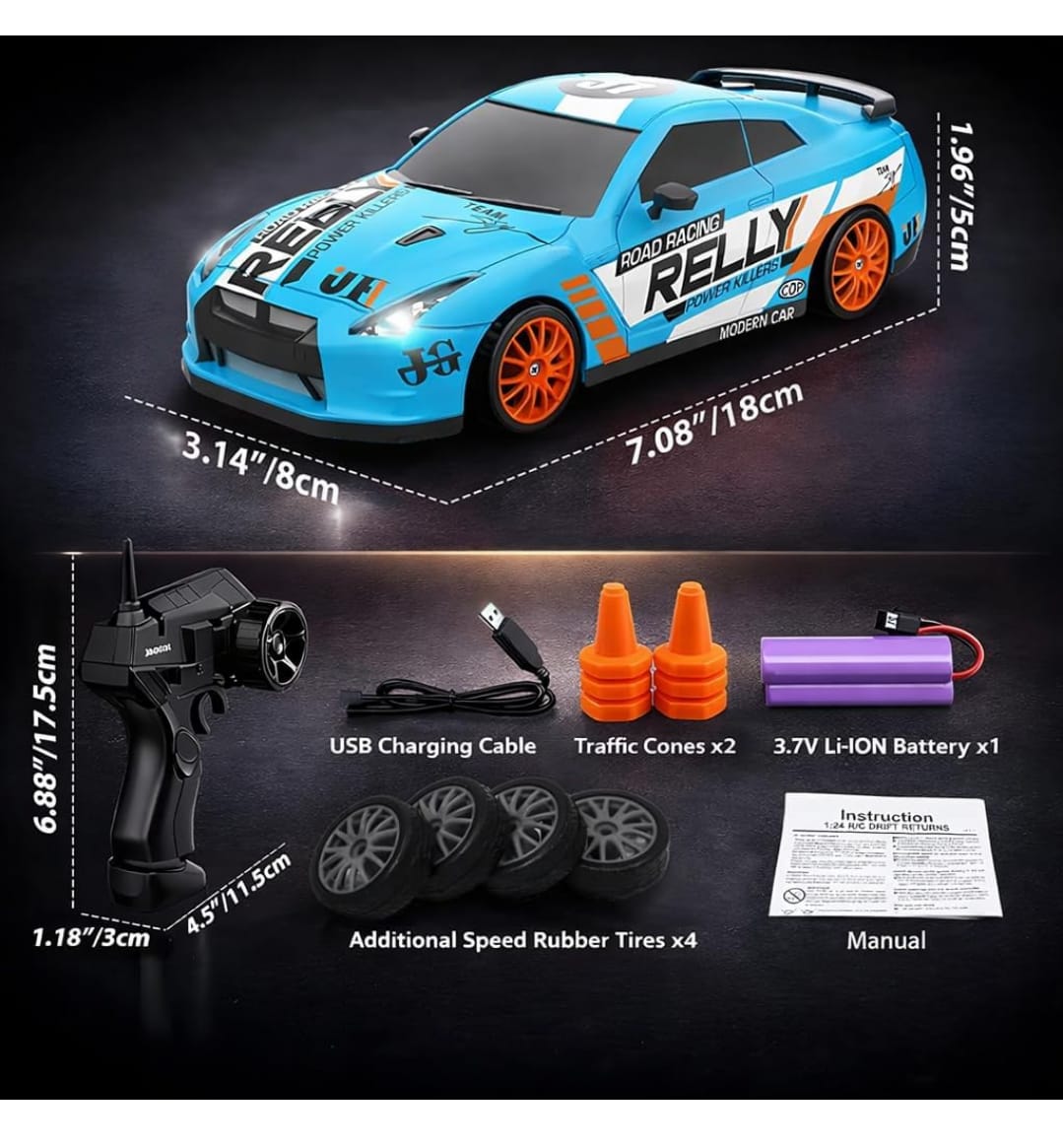 Drift Car 15KMPH Rally Racing