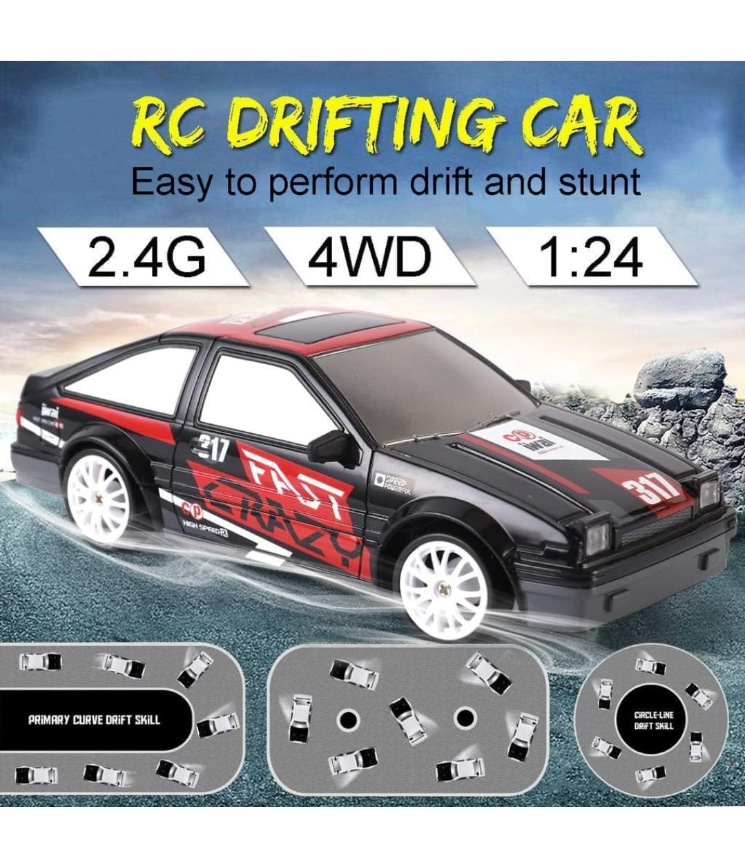 Drift Car 15KMPH Rally Racing