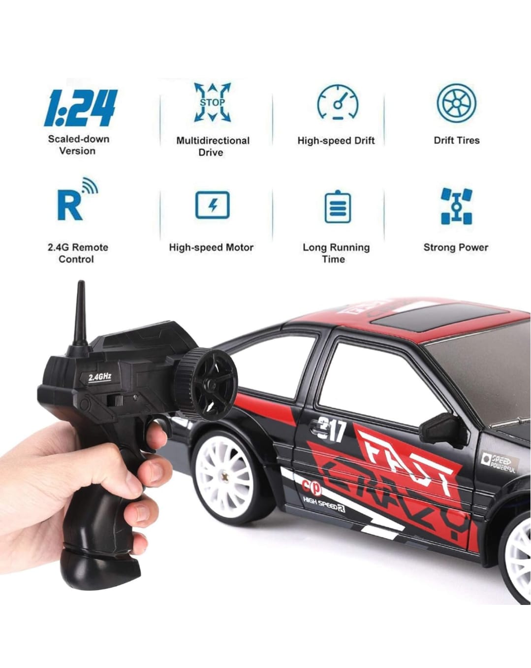 Drift Car 15KMPH Rally Racing