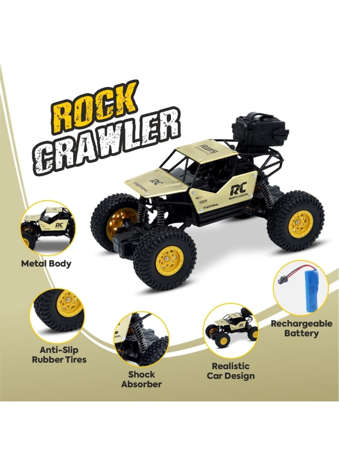 Rock Crawler 2WD S Size Toyboi