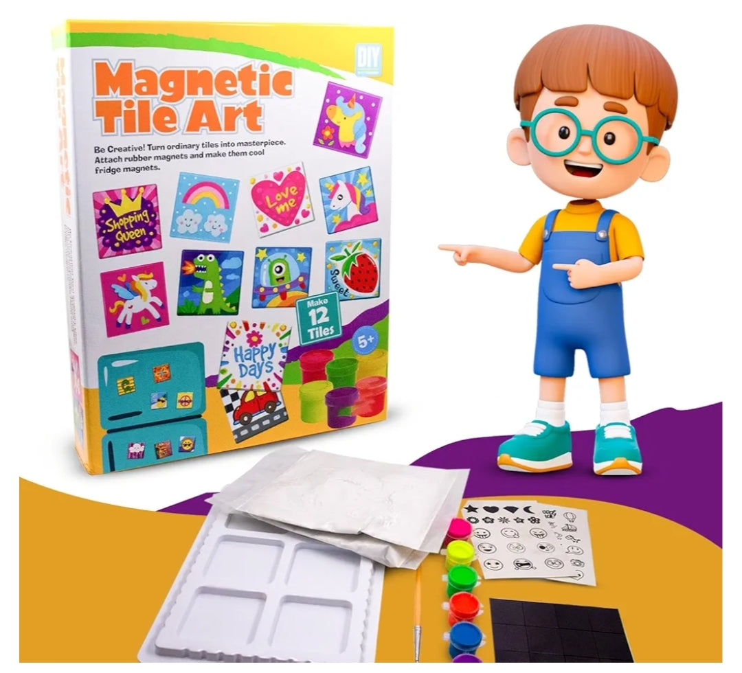 Magnetic Tile Art