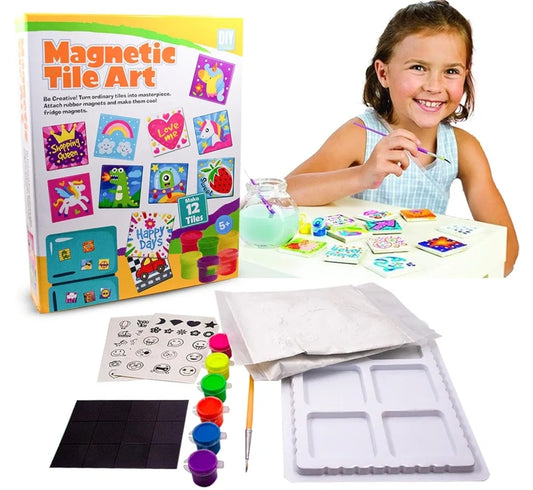 Magnetic Tile Art