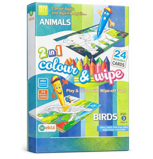 Colour Swipe Animals 2 in 1
