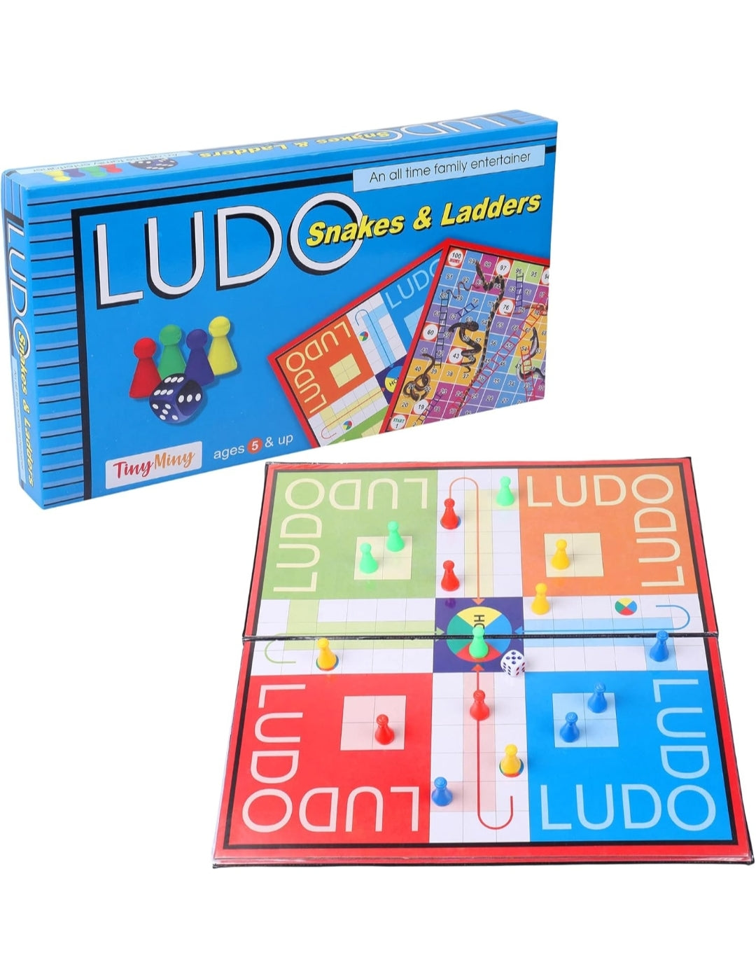 Normal Ludo and Snakes Ladder